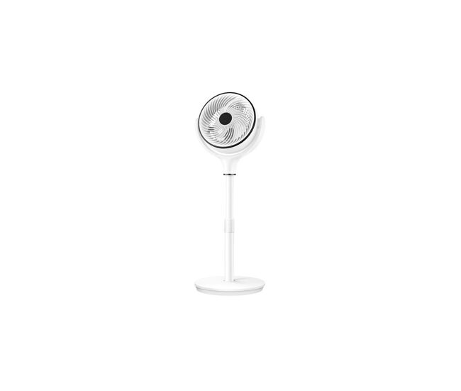 Ventilador de pie metal color blanco serie 91589 34cm