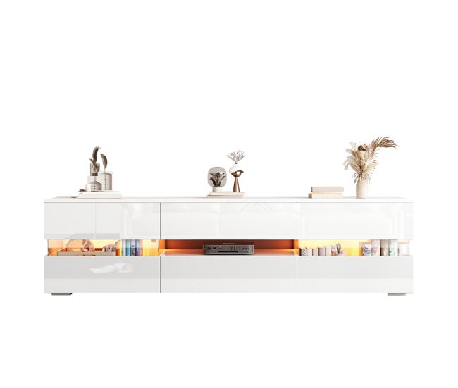 Mueble TV con 2 puertas y 1 cajón 160