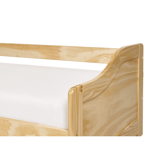 Cama gavetão Pinho LUNERAY 90 x 200 cm Castanho claro