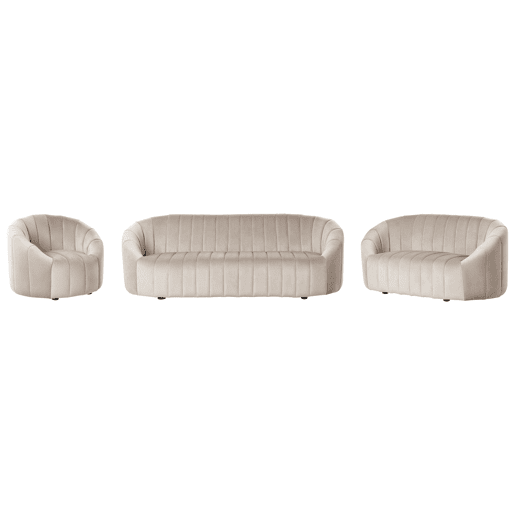 Beliani Conjunto de sofás MALUNG Beliani Conjunto de sofás MALUNG