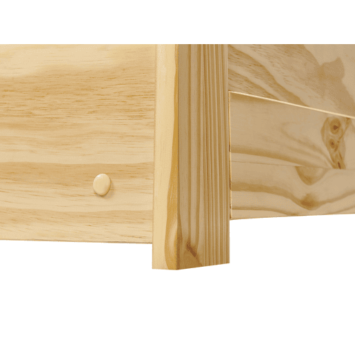 Cama gavetão Pinho GRAVELINES 90 x 200 cm Castanho claro