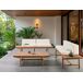 Beliani Conjunto de jardín GIAVENO Beliani Conjunto de jardín GIAVENO Blanco/ Madera