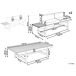 Beliani Conjunto de jardín GIAVENO Beliani Conjunto de jardín GIAVENO Blanco/ Madera