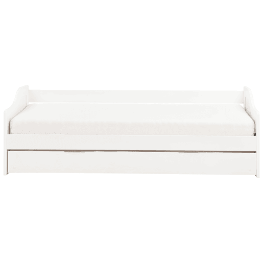 Cama gavetão Pinho LUNERAY 90 x 200 cm Branco