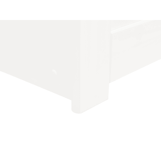 Cama gavetão Pinho LUNERAY 90 x 200 cm Branco