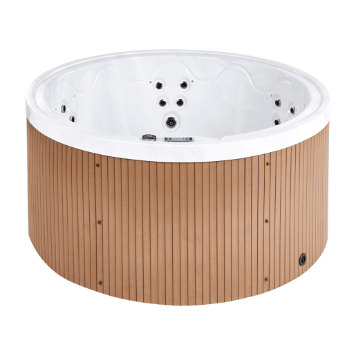 Beliani Banheira de exterior MARFIL