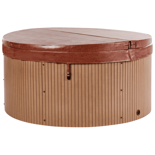 Beliani Banheira de exterior MARFIL