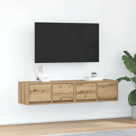 Móveis TV - Armários de TV 2 pcs 60x31x25,5 cm deriv. madeira carvalho artisiano