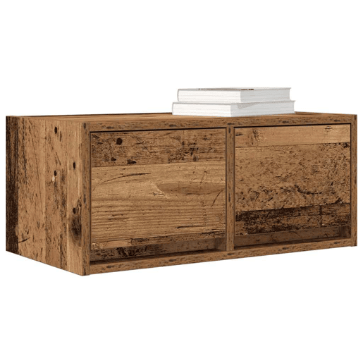 Móveis TV - Armários de TV 2 peças madeira velha 60x31x25,5cm madeira trabalhada