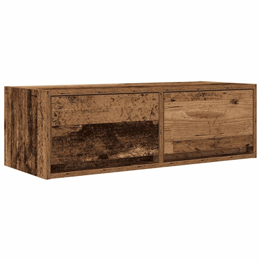 móveis de TV - Armários TV 2pcs 80x31x25,5cm deriv. madeira madeira velha