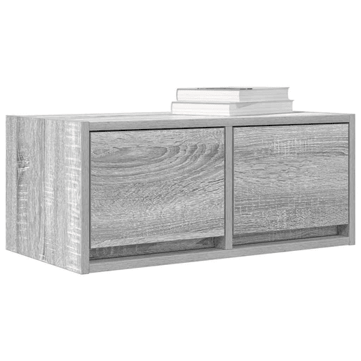 Móvel de TV - Modulo de TV - Armário de TV 60x31x25,5 cm derivados de madeira cinzento sonoma