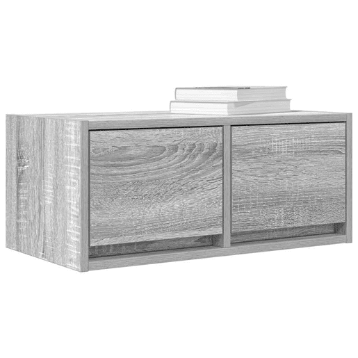 Móveis TV - Armários de TV 2 pcs 60x31x25,5 cm derivados madeira cinzento sonoma