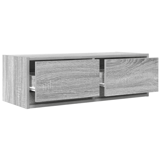 móveis de TV - Armários TV 2pcs 80x31x25,5cm deriv. madeira sonoma cinzento