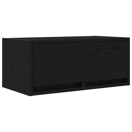 Móvel de TV - Modulo de TV - Armário de TV 60x31x25,5 cm derivados de madeira carvalho preto