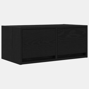 Móvel de TV - Modulo de TV - Armário de TV 60x31x25,5 cm derivados de madeira carvalho preto