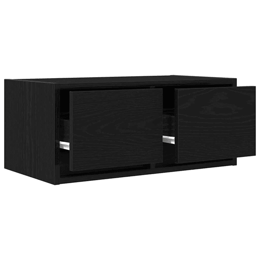 Móvel de TV - Modulo de TV - Armário de TV 60x31x25,5 cm derivados de madeira carvalho preto