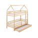 Beliani Litera con cajones Madera de pino GIRGOLS 98x208 Beliani Litera con cajones Madera de pino GIRGOLS 98x208 Blanco