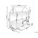Beliani Litera con cajones Madera de pino GIRGOLS 98x208 Beliani Litera con cajones Madera de pino GIRGOLS 98x208 Blanco