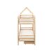 Beliani Litera con cajones Madera de pino GIRGOLS 98x208 Beliani Litera con cajones Madera de pino GIRGOLS 98x208 Blanco