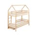 Beliani Litera con cajones Madera de pino GIRGOLS 98x208 Beliani Litera con cajones Madera de pino GIRGOLS 98x208 Blanco