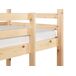 Beliani Litera con cajones Madera de pino GIRGOLS 98x208 Beliani Litera con cajones Madera de pino GIRGOLS 98x208 Blanco