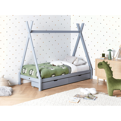 Beliani Cama para crianças com gavetas Pinho DEVAY