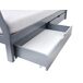 Beliani Cama infantil con cajones Madera de pino DEVAY 99x208 Beliani Cama infantil con cajones Madera de pino DEVAY 99x208 Gris