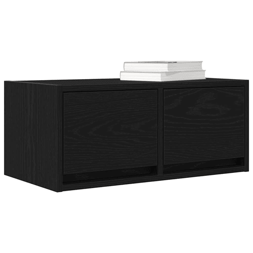 móveis de TV - Armários TV 2pcs 60x31x25,5cm deriv. madeira carvalho preto