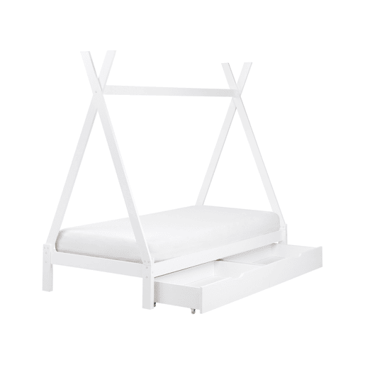 Beliani Cama para crianças com gavetas Pinho DEVAY Beliani Cama para crianças com gavetas Pinho DEVAY