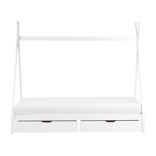 Beliani Cama para crianças com gavetas Pinho DEVAY Beliani Cama para crianças com gavetas Pinho DEVAY