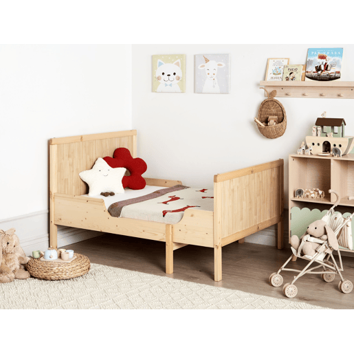 Beliani Cama infantil extensível Pinho MONTIGNY