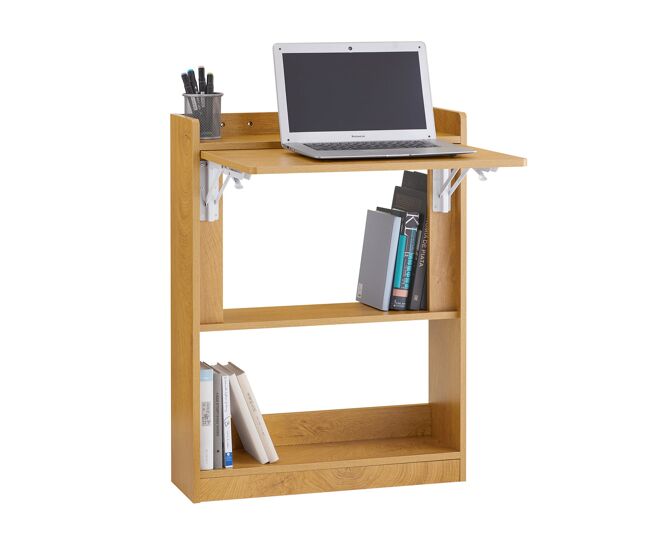 Sobuy mesa de escritorio con estantes fwt92-n
