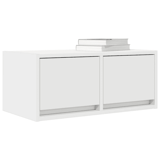 móveis de TV - Armários TV 2 pcs 60x31x25,5 cm deriv. madeira branco