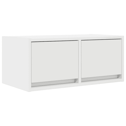 móveis de TV - Armários TV 2 pcs 60x31x25,5 cm deriv. madeira branco
