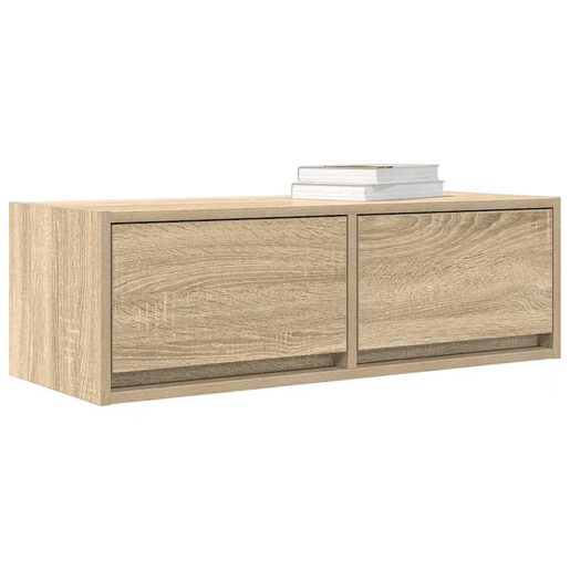 móveis de TV - Armários TV 2pcs 80x31x25,5cm deriv. madeira carvalho sonoma