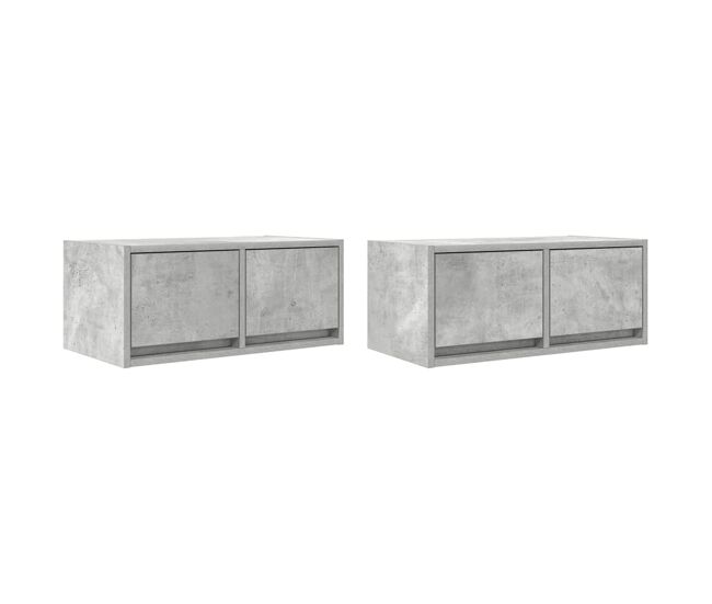 Muebles de TV - Mesas de TV 2 uds 60