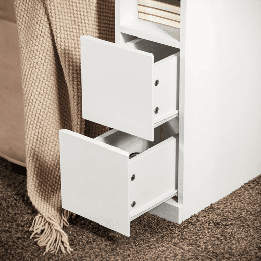 Mesa lateral estreita Mesa de cabeceira FBT149-WN SoBuy PT