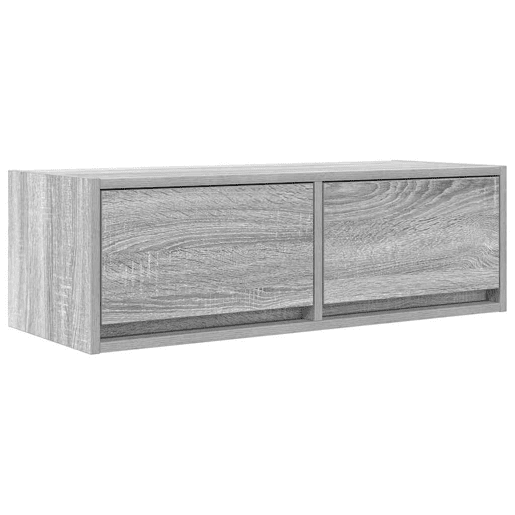 Móvel de TV - Modulo de TV - Armário de TV 80x31x25,5 cm derivados de madeira sonoma cinzento
