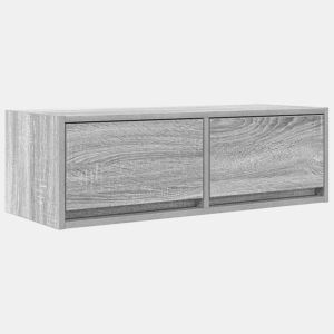 Móvel de TV - Modulo de TV - Armário de TV 80x31x25,5 cm derivados de madeira sonoma cinzento
