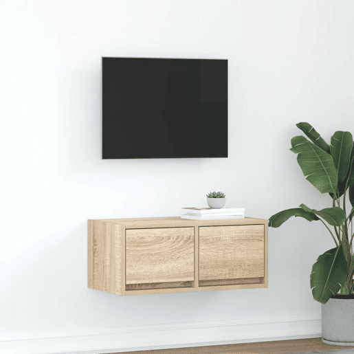 Móvel de TV - Modulo de TV - Armário de TV 60x31x25,5 cm derivados de madeira carvalho sonoma Móvel de TV - Modulo de TV - Armário de TV 60x31x25,5 cm derivados de madeira carvalho sonoma