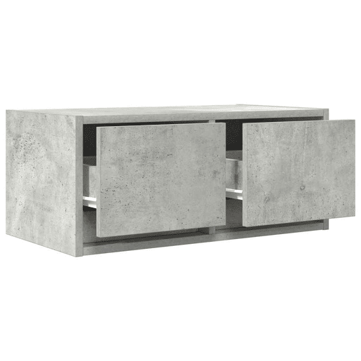 Móvel de TV - Modulo de TV - Armário de TV 60x31x25,5 cm derivados de madeira cinza cimento