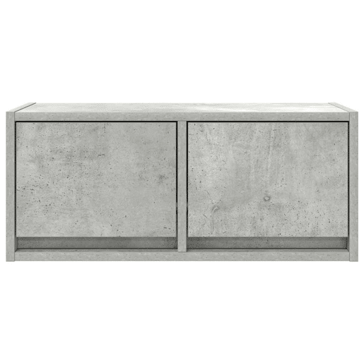 Móvel de TV - Modulo de TV - Armário de TV 60x31x25,5 cm derivados de madeira cinza cimento