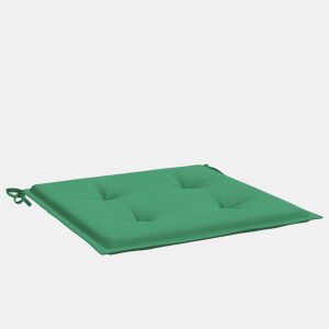 Almofadões p cadeiras jardim - Almofadas de exterior 2pcs 40x40x3 cm oxford verde