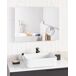 Beliani Espejo de baño MONTARON Beliani Espejo de baño MONTARON Plateado