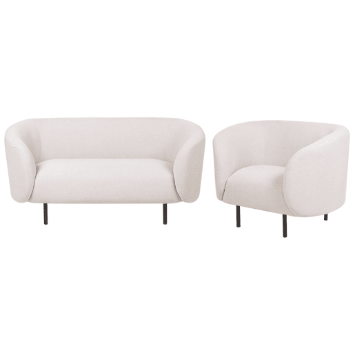 Beliani Conjunto de sofás LOEN