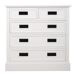 Cómoda de madera Cómoda de madera Blanco