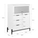SoBuy FSB94-W Aparador Multifuncional para Pasillo salón y Cocina SoBuy FSB94-W Aparador Multifuncional para Pasillo salón y Cocina Blanco