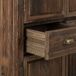 Armario de madera, 4 puertas y 2 cajones Armario de madera, 4 puertas y 2 cajones Marrón