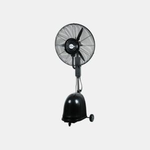 Nebulizador industrial com 3 velocidades, temporizador e a opção para ajustar o volume de pulverização. A sua cabeça é oscilante e feita de metal. Tem um alcance de até 10m, tanque de 49 L e 3 lâminas de alumínio.