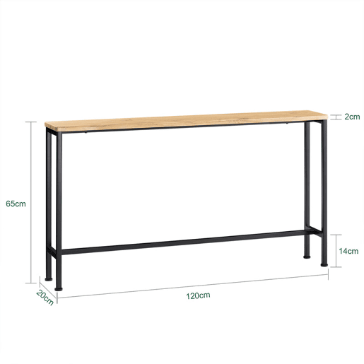 Mesa de hall de entrada Mesa de consola FSB19-E SoBuy PT